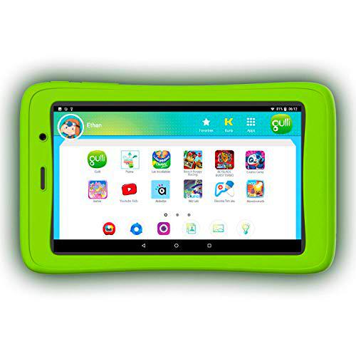 Gulli Kurio Connect - Tablet Infantil de 8 GB, con Control Parental