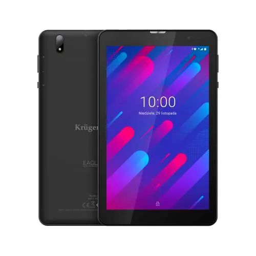 Krüger&Matz KM0806 Tablet 4G LTE 32GB 20 3 cm (8) Cortex 3 GB Wi-Fi 5 (802.11ac) Android 12 Black
