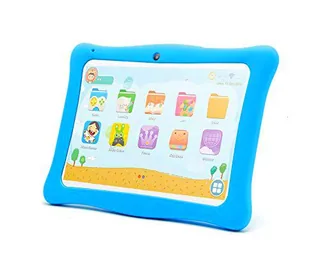 InnJoo Tablet Infantil INNJOO K102 Blanca con Marco Protector Azul