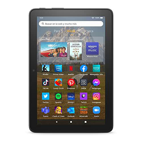 Nuevo tablet Fire HD 8, con pantalla HD de 8 pulgadas