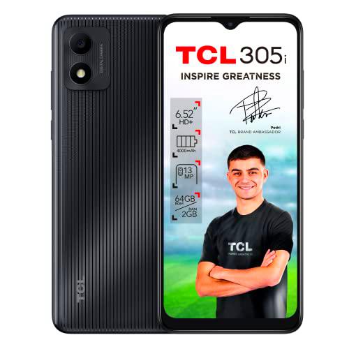TCL 305i - Smartphone de 6.52" HD+ con NXTVISION (MediaTek MT6739V