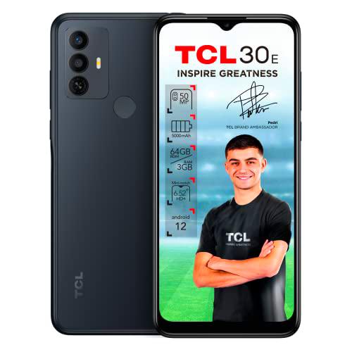 TCL 30 E - Smartphone de 6.52" HD+ con NXTVISION (MediaTek Helio G25