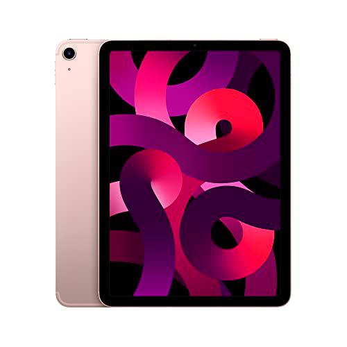 Apple 2022 iPad Air (Wi-Fi + Cellular, 256 GB) - Rosa (5.ª generación)