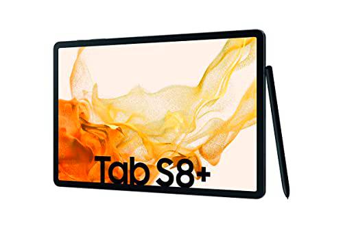 SAMSUNG X800N Galaxy Tab S8+ Wi-Fi 512 GB (Graphite) 12.4" WQXGA+ Display/Octa-Cora / 8GB RAM / 512GB Speicher/Android 12.0