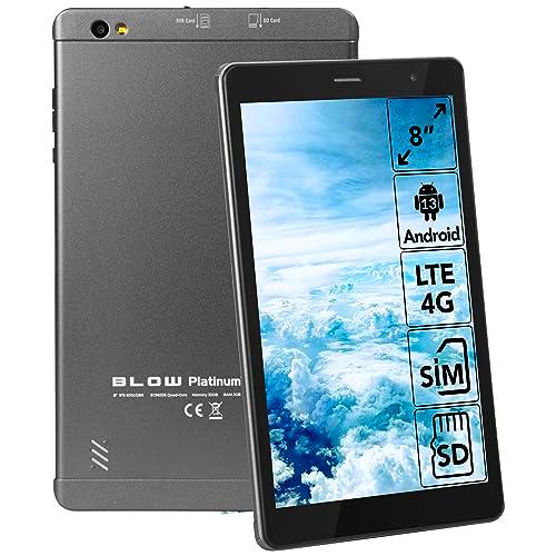 BLOW Tableta 8" 4G LTE 2/32GB WiFi GPS HD Android Kit