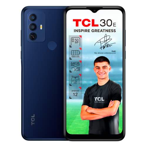TCL 30 E - Smartphone de 6.52" HD+ con NXTVISION (MediaTek Helio G25
