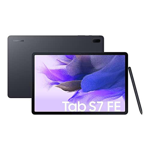 SAMSUNG GAL Tab S7FE 12.4'' 6/128G Negro Adaptador e inversor de Corriente