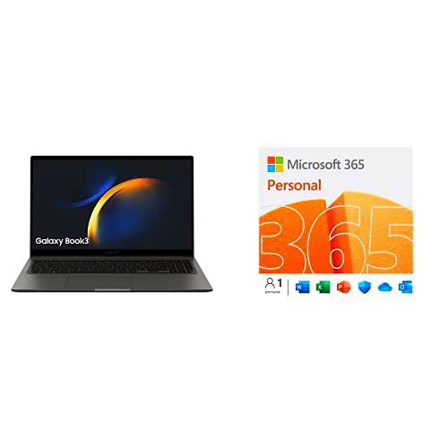 SAMSUNG Galaxy Book3 - Laptop 15,6" FullHD + Microsoft 365 Personal