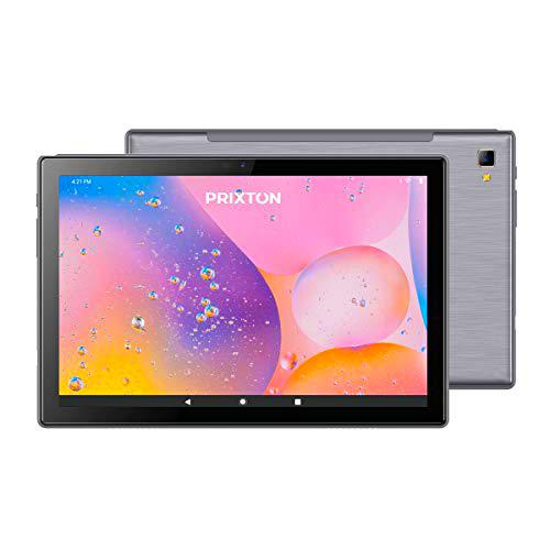 Tablet Expert PRIXTON Pantalla IPS 10 Pulgadas Sistema Operativo Android 10.0 Procesador Octa Core Unisoc T618 Memoria 3/64 GB con Ranura SIM